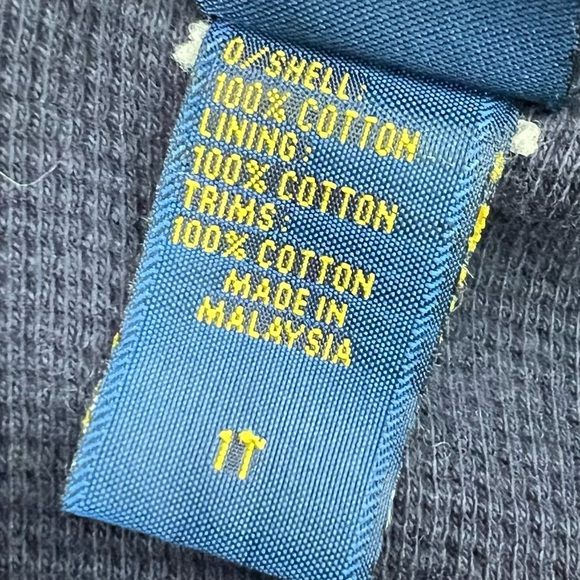 OSHKOSH B’GOSH Toddler 1T Tan Hooded Jacket - Picture 6 of 7